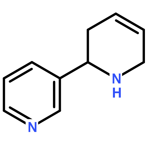 0中文名称:英文名称(r,s-anatabine中文别名:新烟草碱(去氢新烟碱)