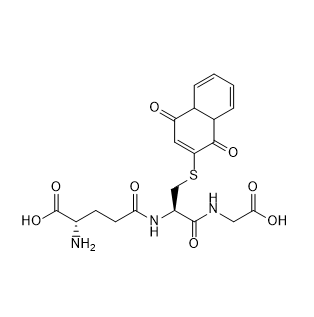 Chemical structure of the image